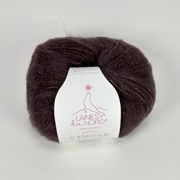 Laines du Nord Cashsilk Light Tummanruskea